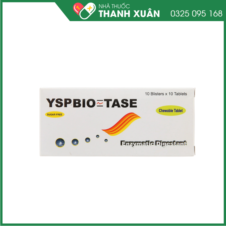 YspBio - Tase trị chứng khó tiêu, bội thực, chán ăn
